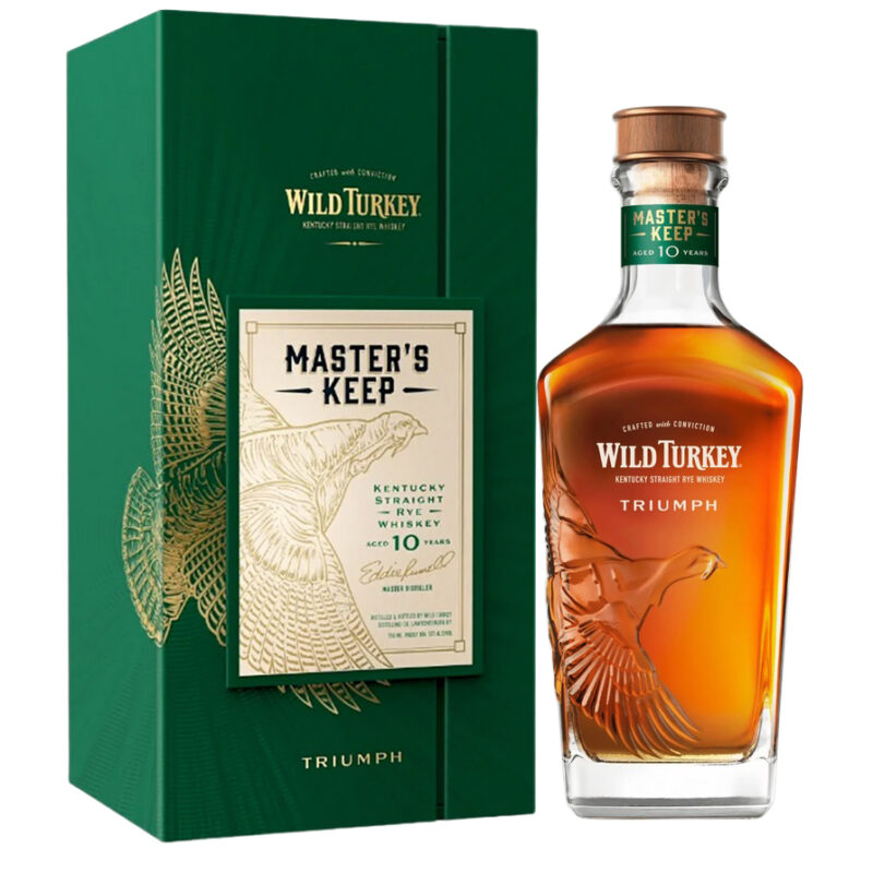 Wild Turkey Master's Keep Triumph 10 Year Old Kentucky Straight Rye Whiskey