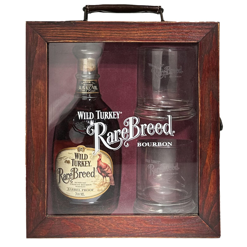 Wild Turkey Rare Breed Barrel Proof Batch WT-03RB Gift Set 2 Glasses - Image 3